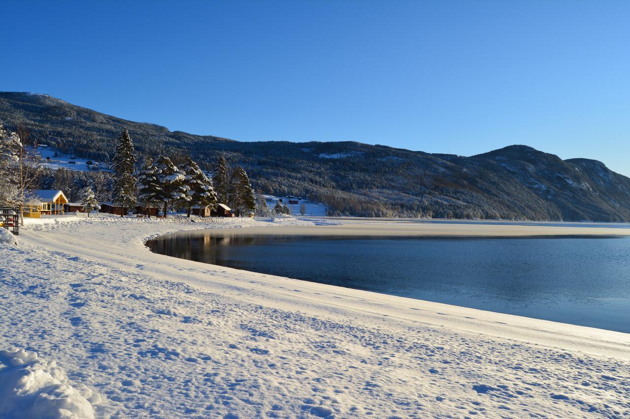 Sandviken Camping Austbygdi Экстерьер фото
