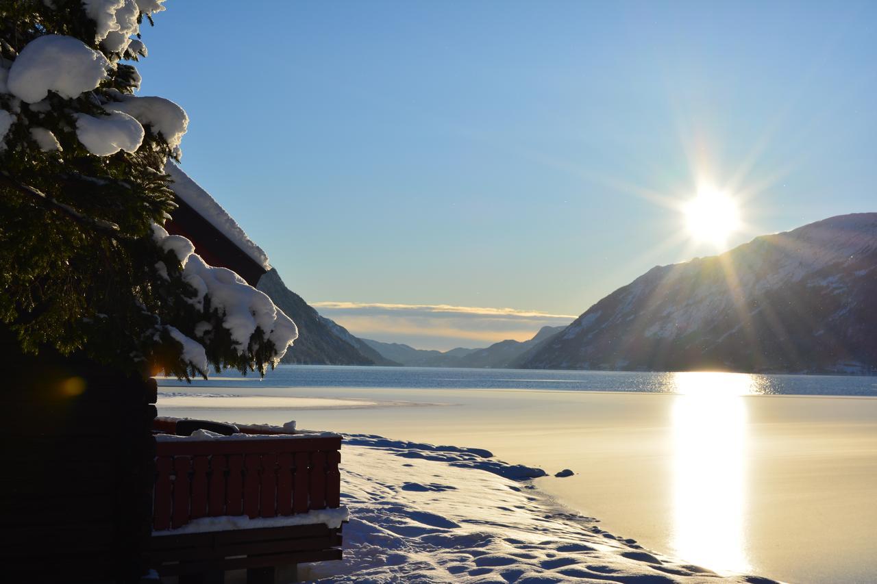 Sandviken Camping Austbygdi Экстерьер фото