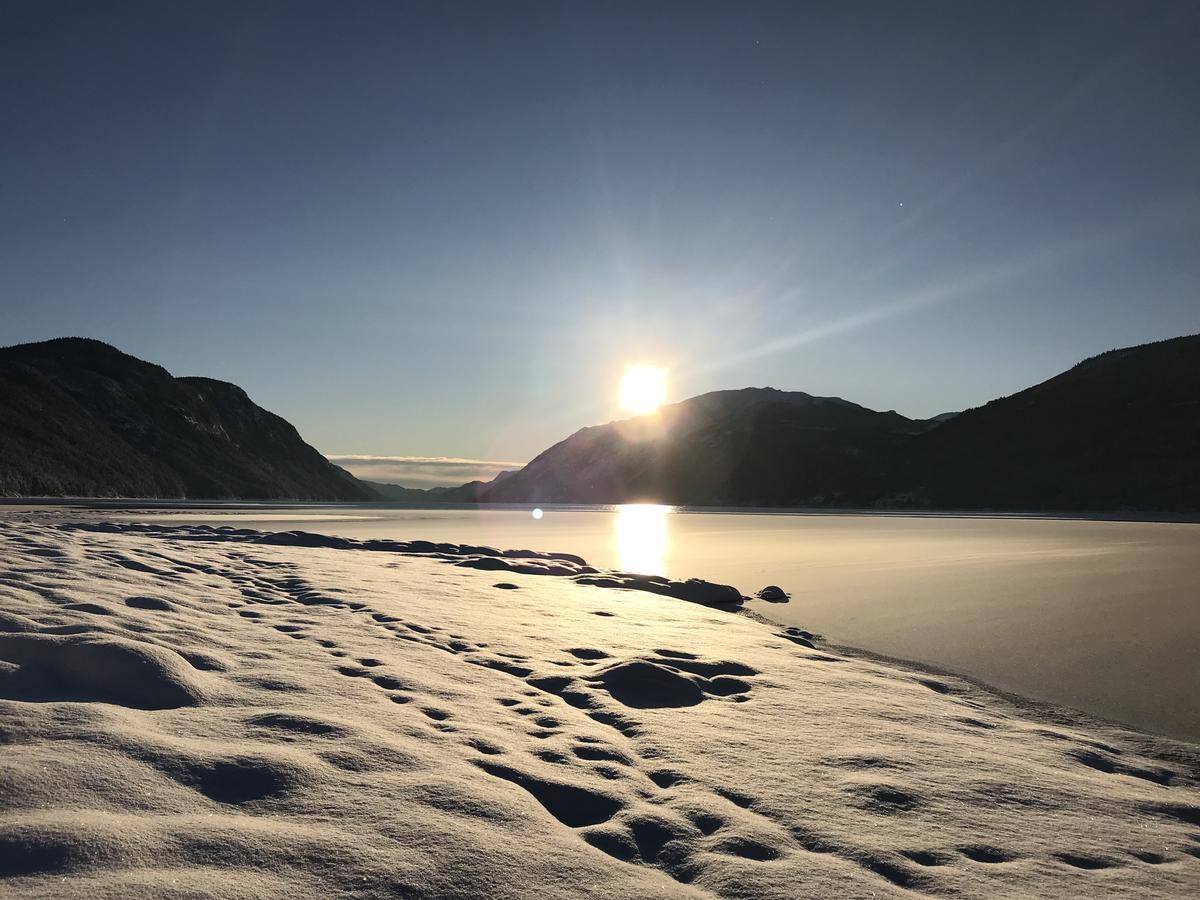 Sandviken Camping Austbygdi Экстерьер фото