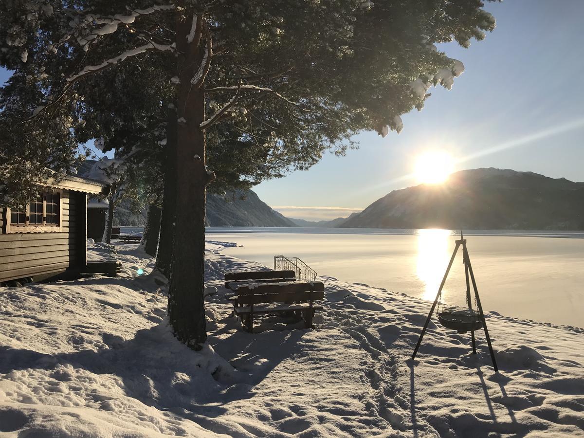 Sandviken Camping Austbygdi Экстерьер фото